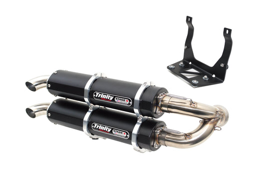 MAVERICK X3-TRINITY EXHAUST- SLIP ON / FULL SYSTEM / CENTER EXIT