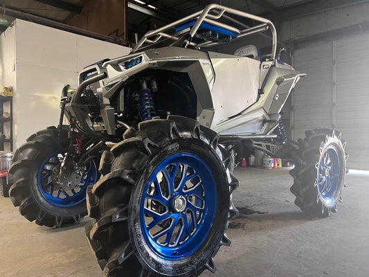 Dirty T's Rzr 1000 XP and Turbo / Turbo S Front Winch Bumper Super Atv 6k Black Ops Winch combo (or separate)