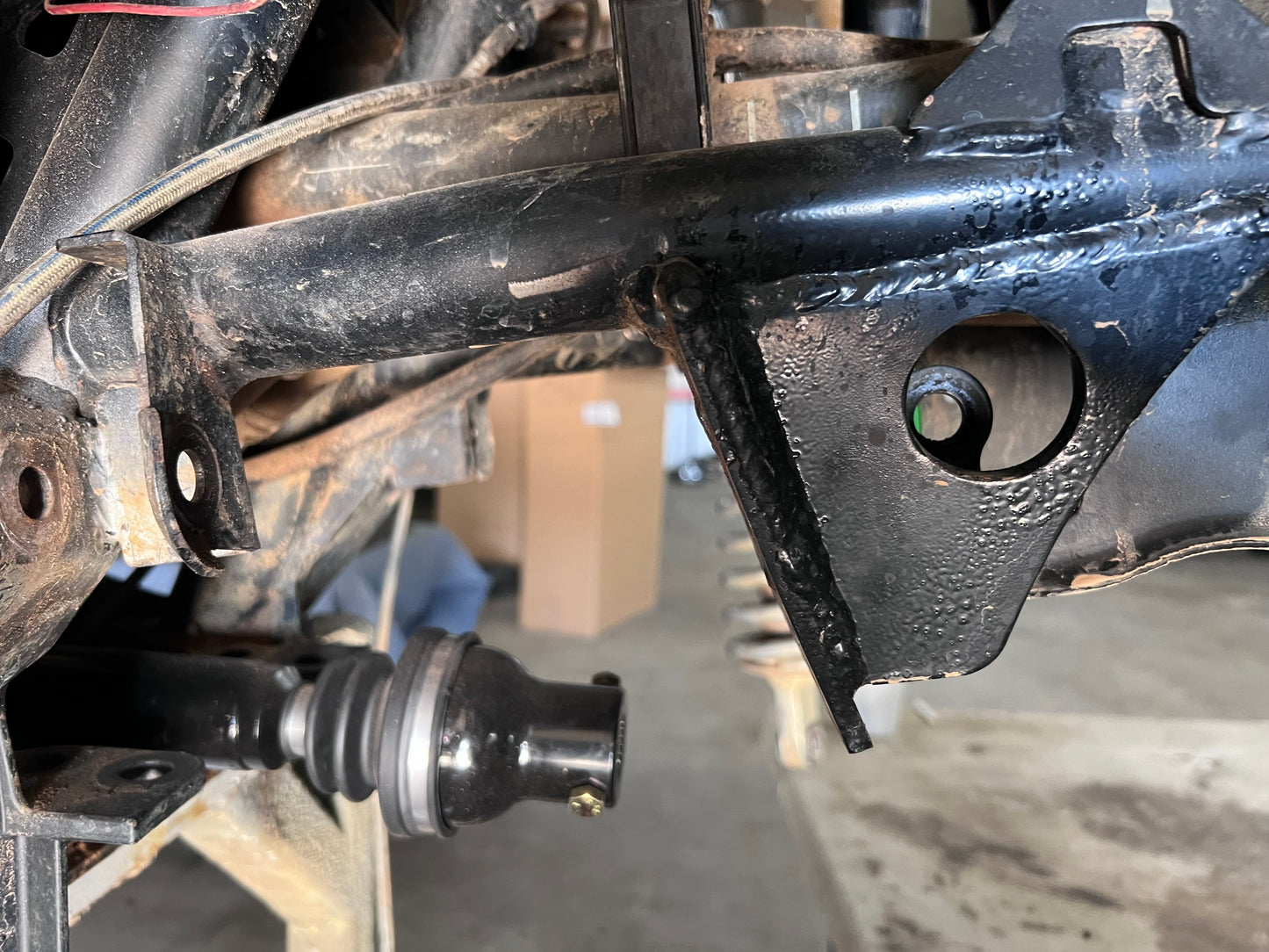 Polaris RZR Pro XP Steering Rack Plate 2.0