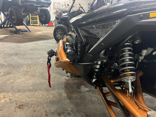 DTFO Pro Xp Winch Bumper and Super Atv 6k Black Ops Winch combo (or separate)