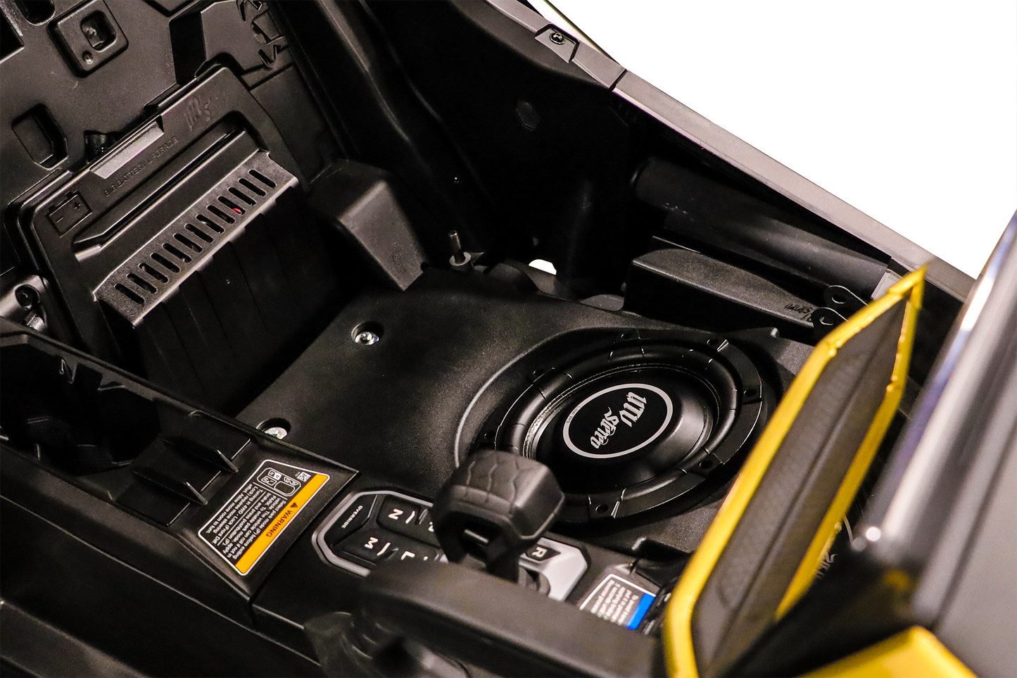 Can-Am® Maverick R 10" Front Passenger Subwoofer Enclosure – Unloaded | UTVS-R-ENC-10-FPASS