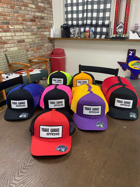 Triage Garage Offroad Patch Hats!