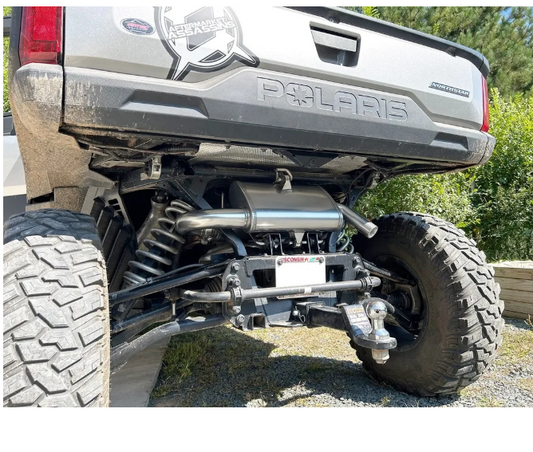 AA Dual Suppressor Slip-On Exhaust for 2024-Up Polaris Ranger XD 1500