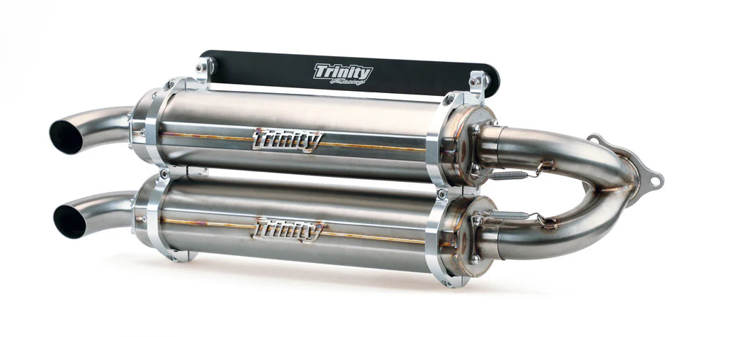 TRINITY RZR TURBO / S EXHAUST- SLIP ON/ FULL SYSTEM