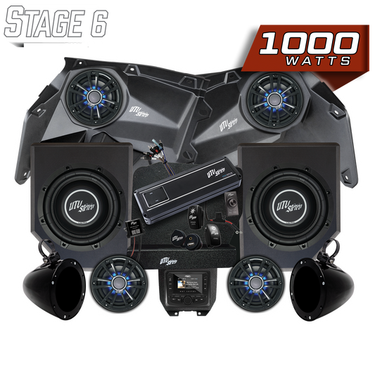 Can-Am® X3 Signature Series Stage 6 Stereo Kit | UTVS-X3-S6-S