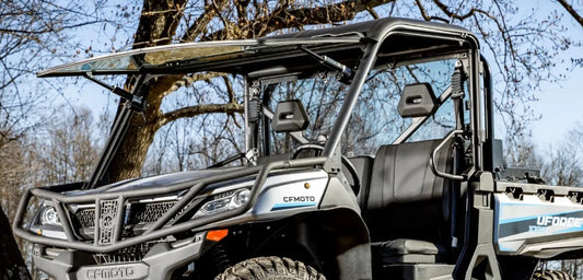 CFMOTO UForce 1000 MaxDrive Power Flip Glass Windshield