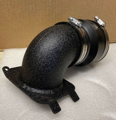 Dig Rig Belt Box Snorkel Adapter Elbow for 2016-2018 Polaris RZR XP Turbo