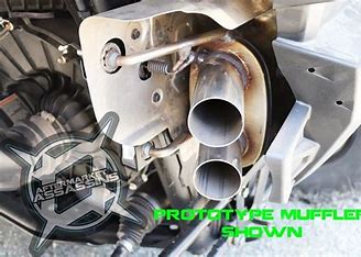 AA Stainless Slip-On Exhaust for 2024 RZR XP 1000