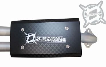 AA Stainless Slip-On Exhaust for 2015-23 RZR XP 1000 & 2018-22 RS1
