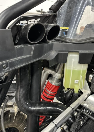 Dig Rig Polaris RZR Pro XP and Turbo R Snorkel and Charge Air Kit