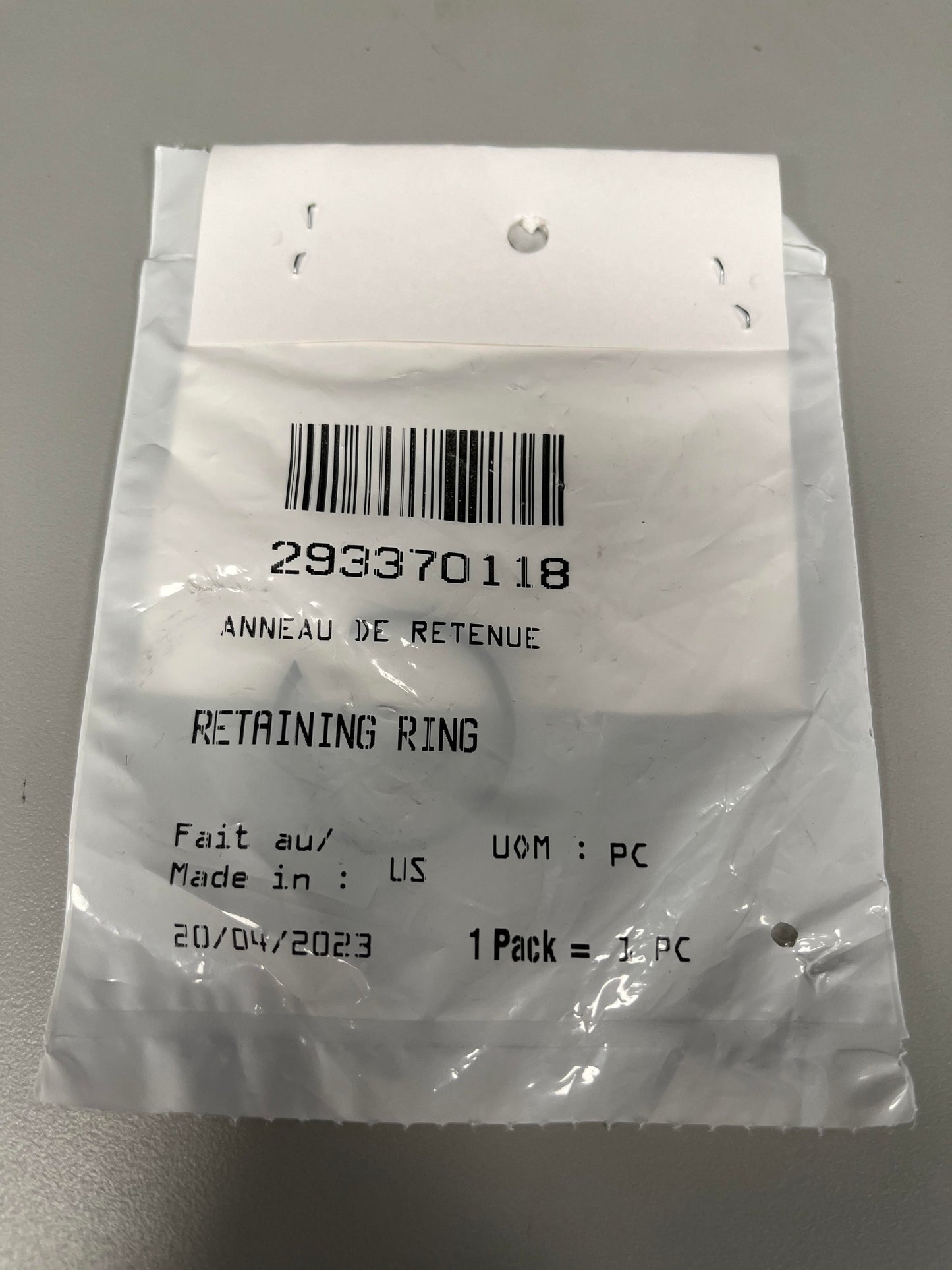 Can-Am Retaining Ring