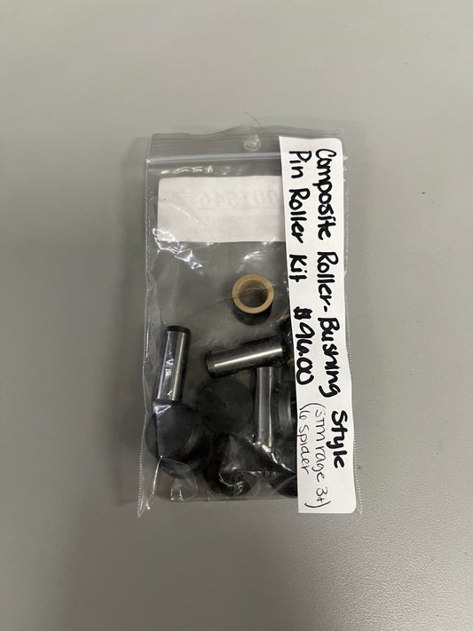 Composite Roller - Bushing Style Pin Roller Kit