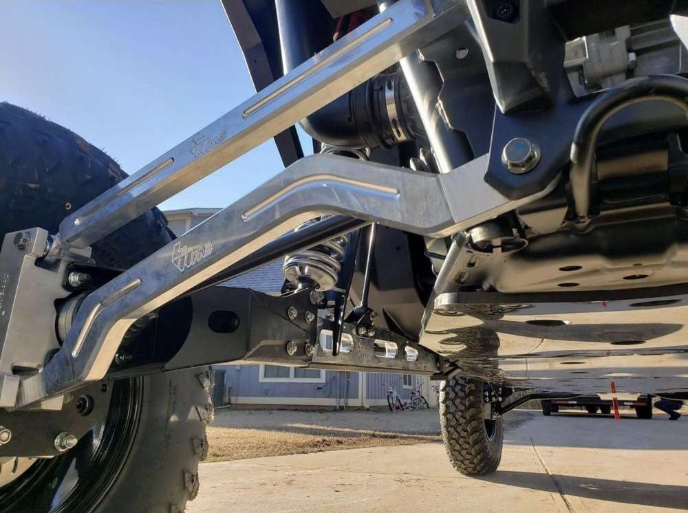 Radius Rod Rear L&W RZR Pro XP Billet High Clearance Radius Rods – triagegarageoffroad