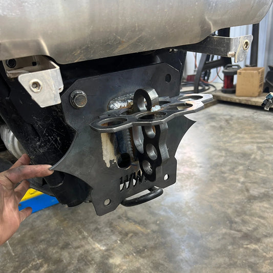 Weule Welding and Fab RZR Pro XP Step & Pull Plate (WWF)