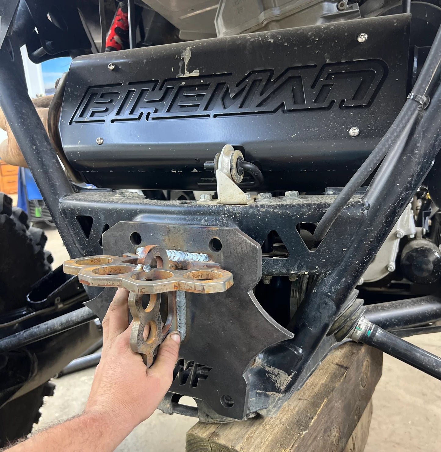 Weule Welding and Fab RZR Pro R/Turbo R Step & Pull Plate (WWF)