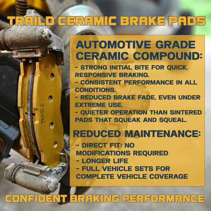 CFMoto Z10/Z10-4 2026-2027 Ceramic Brake Pad Set
