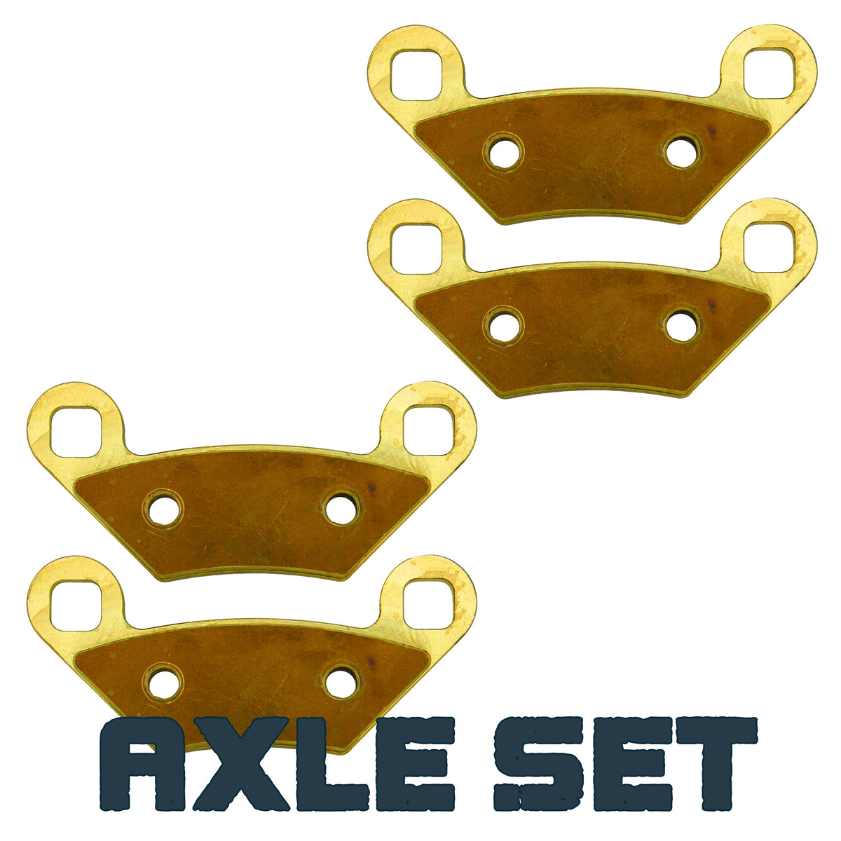 Polaris RZR 570/Trail 570/RZR 800/RZR S 800 2008-2022 Brass Brake Pad Set