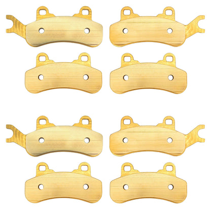 Can-Am Maverick X3/MAX/Sport/Trail 2017-2026 Front & Rear Brass Brake Pad Set