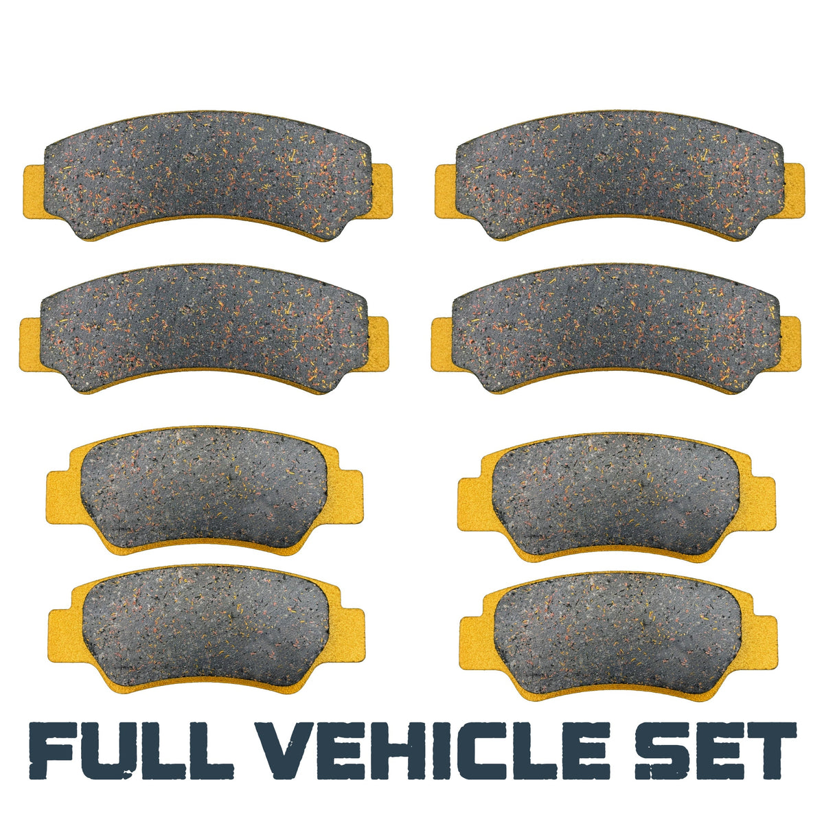 CFMoto CFORCE 600, 800, 1000 2019-2026 Ceramic Brake Pad Set