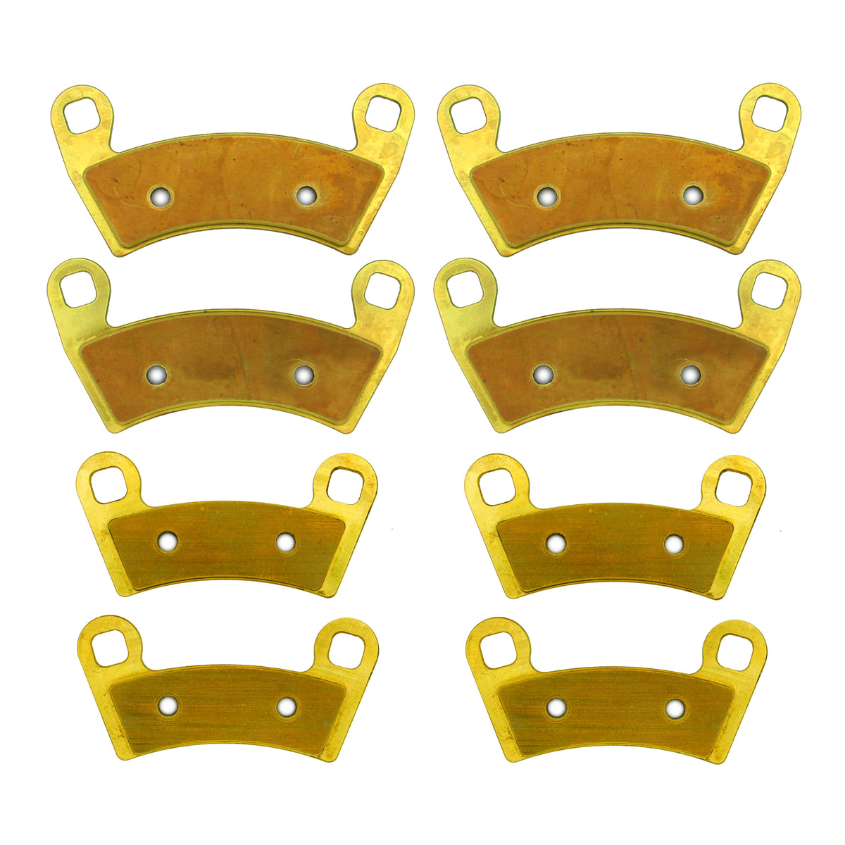 Polaris General 1000/4 1000/XP 1000 2016-2026 Brass Brake Pad Set