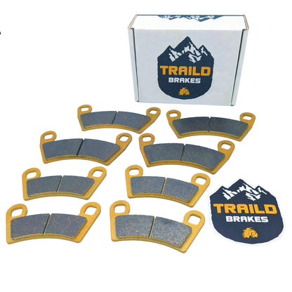 Polaris RZR XP 1000/XP4 1000/RZR 4 900/S 4 1000/S 4 900 2015-2026 Ceramic Brake Pad Set