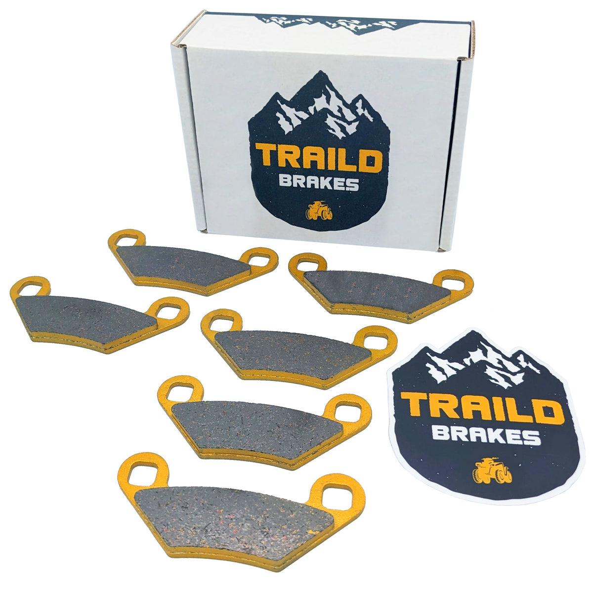 Polaris Sportsman 850/570/550/450 2009-2026 Ceramic Brake Pad Set