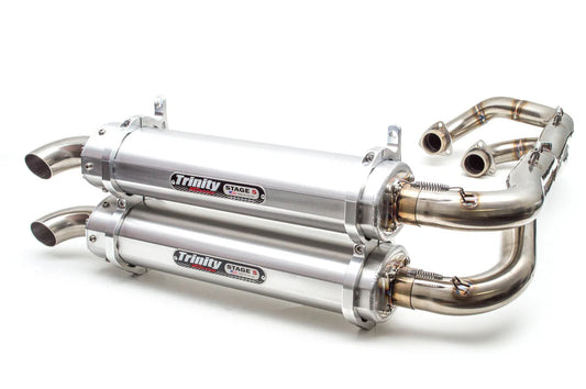 Trinity RZR GENERAL 1000 / RZR 1000S / RZR 900S EXHAUST - DUAL FULL SYSTEM