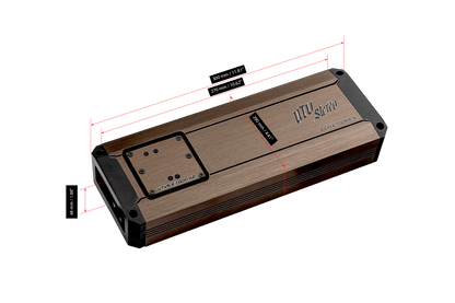 Elite Series 1600W 5-Channel Amplifier | UTVS-E1600.5D