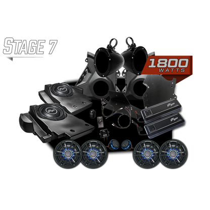 Can-Am® Maverick R Signature Series Stage 7 Stereo Kit | UTVS-R-S7-S