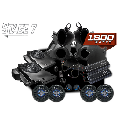 Can-Am® Maverick R Signature Series Stage 7 Stereo Kit | UTVS-R-S7-S