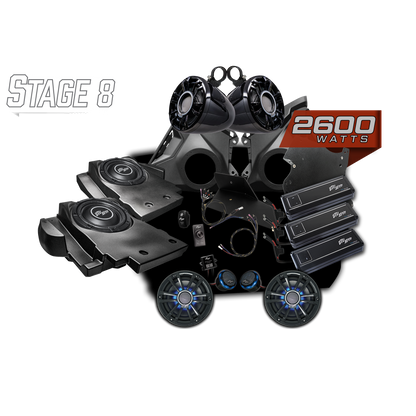Can-Am® Maverick R Signature Series Stage 8 Stereo Kit | UTVS-R-S8-S