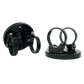 1.85" Kicker KMTC9 Custom Mounts (Pair) | UTVS-TC9-CLAMP-185