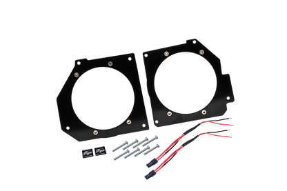 Polaris Xpedition 6.5" Front Speaker Adapters | UTVS-XPD-FSA