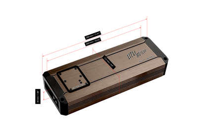 Elite Series 1200W Monoblock Amplifier | UTVS-E1200.1D