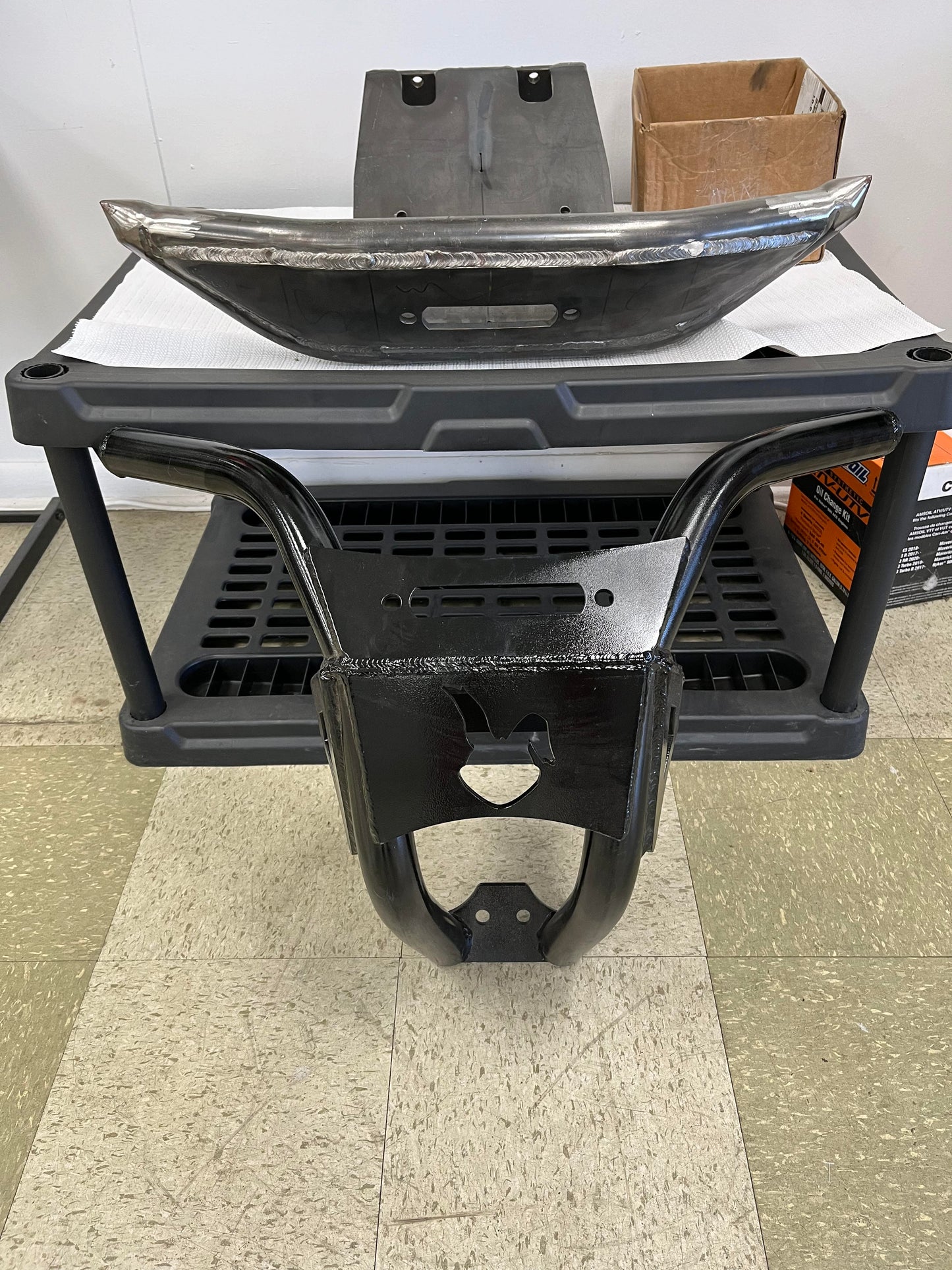 Dirty T's Rzr 1000 XP and Turbo / Turbo S Front Winch Bumper Super Atv 6k Black Ops Winch combo (or separate)