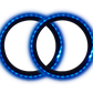8" RGB LED Speaker Rings (Pair) | UTVS-8LSR